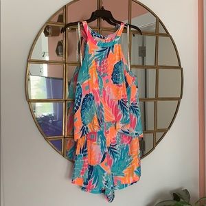Bright print romper